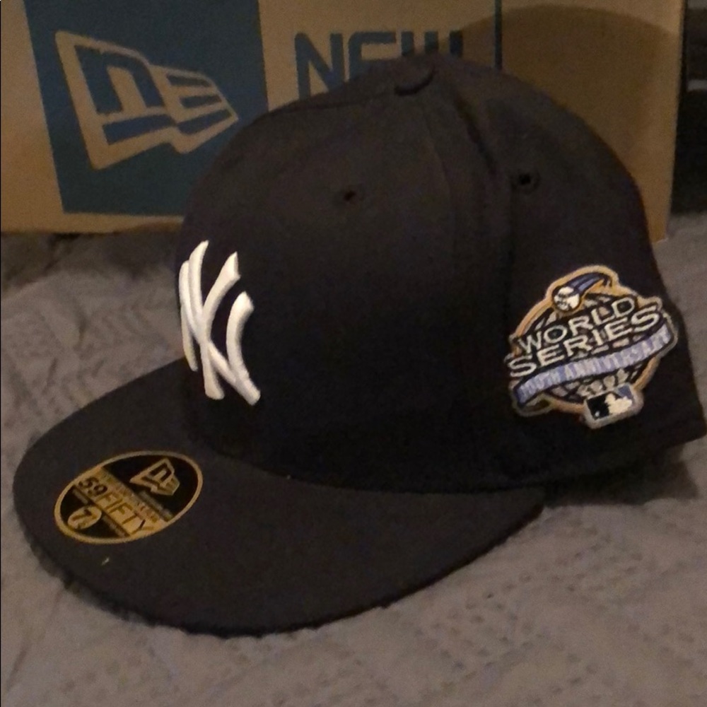 100th anniversary World Series authentic game hat